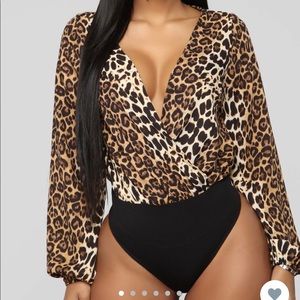 Leopard bodysuit